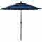 Aluminum Polyester Patio Umbrella 10ft with Auto-Tilt and Air Vent